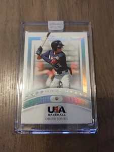 2023 Panini Flawless Druw Jones USA Diamond Variation #07/20๐Rare๐ - Picture 1 of 6