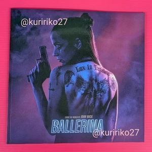 Folleto de película Quick Decision + volante * Bailarina: El mundo de John Wick * Ana de - Imagen 1 de 10