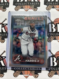 2024 Topps Chrome #52 Michael Harris II - Picture 1 of 2