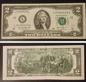 2 Dollar Bill - 2013 Series - Part 9 of 10 - Shipping form EU - Picture 1 of 1