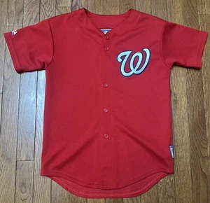Washington Nationals MLB rot Baseball Heim Trikot Jugend Größe M (10/12) - Bild 1 von 4