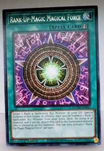 Rank-Up-Magic Magical Force 1st Edition Yu-Gi-Oh Spell Card No. MZTM-EN056  - Picture 1 of 1