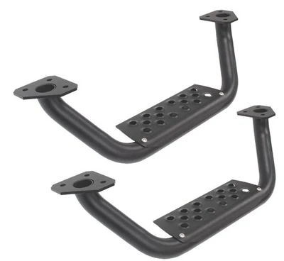 Pasos de caída Go Rhino D6410000T de 4" para Chevrolet/GMC/Ford/Dodge/Ram/Toyota 2015-25 Foto 1 de 4