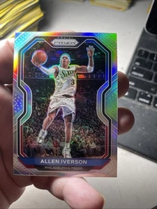 Allen Iverson Silver Prizm 2020-21 #19 Philadelphia 76ers NBA - Imagen 1 de 2