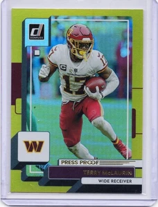 Terry McLaurin 2022 Panini Donruss Press Proof Premium #177 COMMANDERS - Picture 1 of 2