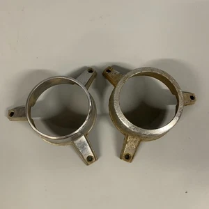1952 Ford Crestline Sunliner rear back up light chrome trim molding Matched - Picture 1 of 23