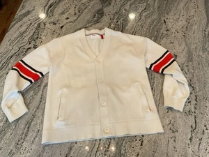 LN Wilson State Cardigan Maglione Letterman Ispirazione Collegiale L - Foto 1 di 10