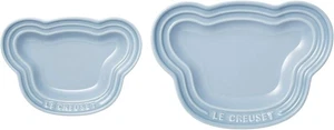 Juego de platos Le Creuset Baby Bear azul costero calor 12x16,5x3,5 cm - Imagen 1 de 5