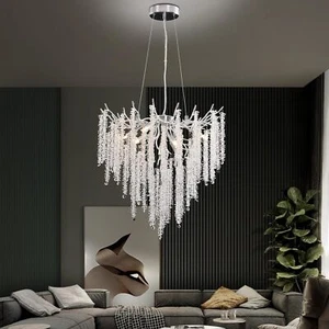 Kristall-Kronleuchter Mit Baumzweigen,Wohnzimmer-Kronleuchter Für Schlafzimmer - Bild 1 von 7