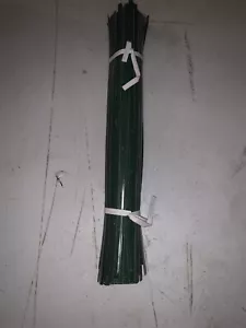 (500 pcs) Green Paper Twist Ties 7/32" x 12” bag tie cello - Picture 1 of 1