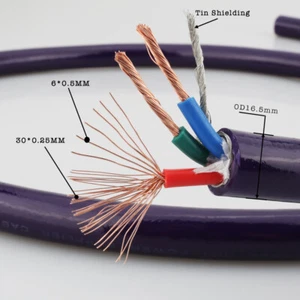 Audoocrast OFC power cable hi-end audio power cord supply hifi wire cable P102 - Picture 1 of 4