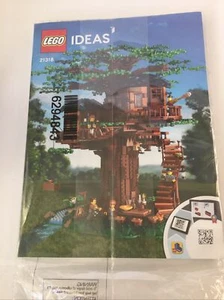 New MANUAL ONLY LEGO 21318 Ideas Tree House Instruction Only No Bricks Or Blocks - Picture 1 of 2