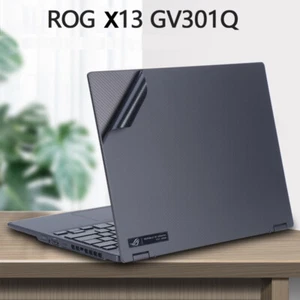 Housse en peau autocollant noir mat KH pour Asus ROG X13 GV301 G14 GA401 G15 M16 GU603 - Photo 1/24