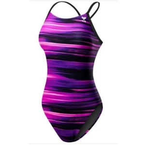 $79.99 TYR PINK® GIRLS’ LUMEN CUTOUTFIT SWIMSUIT (CLUEB7Y), PINK, SIZE 24 - Picture 1 of 12