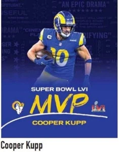 COOPER KUPP LOS ANGELES RAMS SUPERBOWL LVI CHAMPIONS - MVP TIRO TÁCTIL SEDA - Imagen 1 de 1