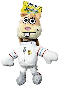 Peluche sableuse Nickelodeon Bob l'éponge 9 pouces jouet de jeu grinçant canin Fetch - Photo 1/1
