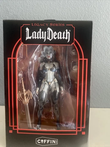 Marvel Legends Coffin Comic Legendary Series lady Death 6 in. Action Figure Cover
