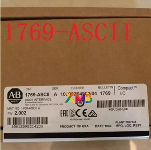 New Factory Sealed AB 1769-ASCII SER A CompactLogix Interface Module 1769ASCII - Picture 1 of 3