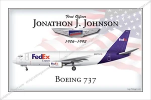 Aircraft,commercial,federal express,fedex,fed ex,737,boeing - Picture 1 of 6