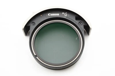 [Top MINT] Canon PL-C 52 52mm Drop-In Circular Polarizing Filter From Japan - Image 1 of 4