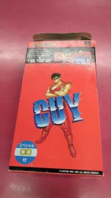 [Boxed] CAPCOM FINAL FIGHT GUY w/ CD Nintendo Super Famicom SFC Software Japan - Image 1 of 4