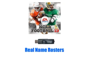 NCAA Football 13 Real Name Roster Save File - PlayStation 3 USB Memory PS3 2013 - Picture 1 of 1