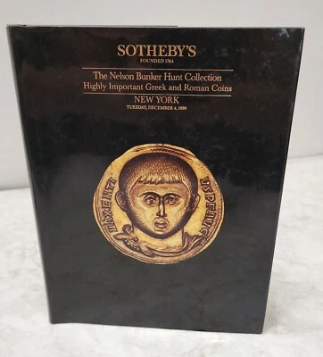 Sotheby's Nelson Bunker Hunt Collection Greek & Roman Coins New York Book 1990 - Image 1 of 4