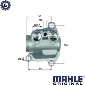 THERMOSTAT OIL COOLING TO 12 100 FOR BMW X5E70 N62B48B 4.8L 8cyl X5 E70 - Picture 1 of 9