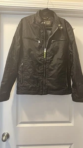 Chaqueta utilitaria estilo barbero Marc Jacobs llamativa negra mediana - Imagen 1 de 9