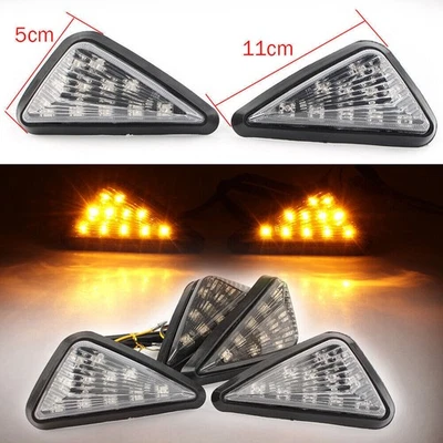 Turn Signal LED Lamp Amber Light Indicator for Kawasaki Ninja ZX6R 1998-2006 99 Foto 1 de 4