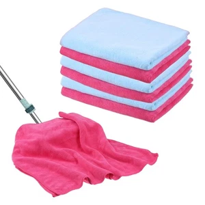 6 Pcs Multicolor Extra Large Microfiber Cleaning Cloth 30 x 20 Inch Reusable ... - Bild 1 von 7