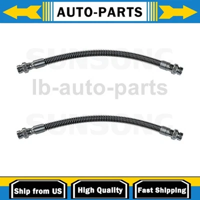 Для Dodge Power Ram 50 2,6 л 1985-1986 передний нижний тормозной шланг линия Sunsong 2 шт. - Изображение 1 из 4