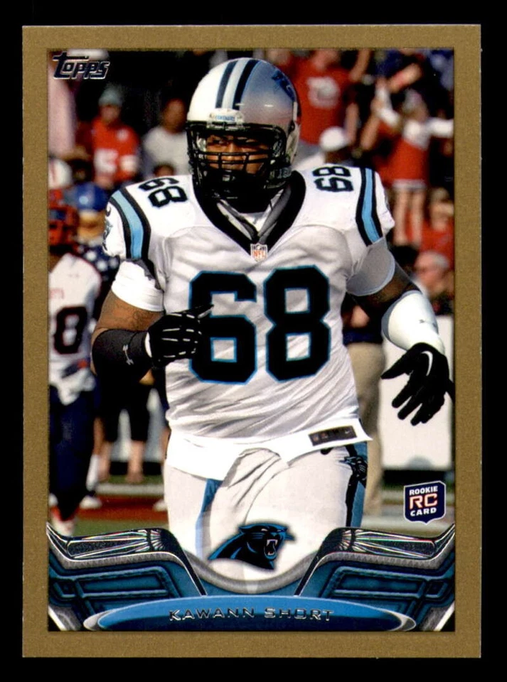 2013 Topps Mini Gold Football #ed/58 - Set Break - Front and Back Scans # 1-220 - Image 1 of 1