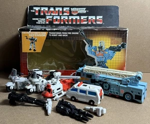 Vintage 1986 Hasbro Transformers G1 Hot Spot / Defensor Protectobot Incomplete - Picture 1 of 16