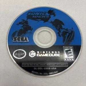 SONIC RIDERS NINTENDO GAMECUBE AUTHENTIC GAME DISC ONLY CLEAN DISC - Picture 1 of 1