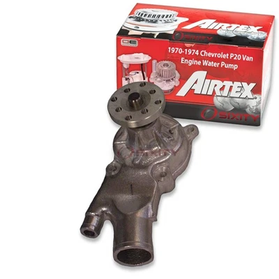 Bomba de agua del motor Airtex para camioneta Chevrolet P20 1970-1974 4,1 L L6 refrigerante bd Foto 1 de 4