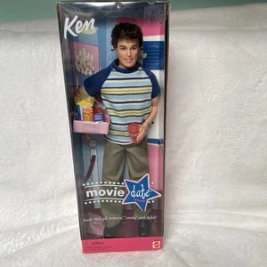 Barbie Movie Date Ken Puppe Drink Candy Popcorn! Mattel Neu Originalverpackt 2000 - Bild 1 von 9