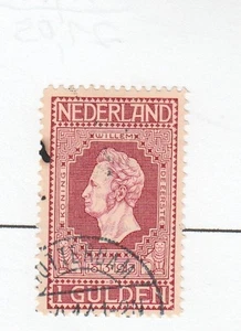 Olanda, Michel n. 89 del 1913, timbrato, 1 fiorino - Foto 1 di 3