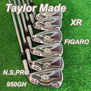 TaylorMade XR Irons #5-9,Pw(6Clubs)/NSPRO 950GH/Flex:Stiff/ Iron set - Picture 1 of 10