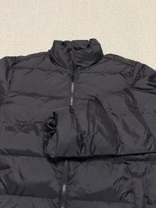 Lands’ End men’s small down puffer coat, black.  Excellent condition!  - Picture 1 of 8