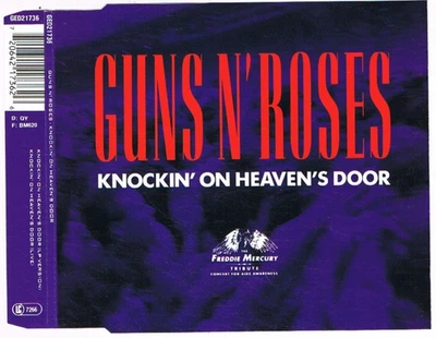 MCD - GUNS N´ ROSES - KNOCKING ON HEAVEN´S DOOR  - german Press - Bild 1 von 2