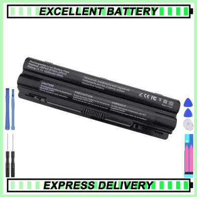 9-элементный сменный аккумулятор для Dell XPS 17 L701X L702X 15 L501X L502X R795X AU - Изображение 1 из 4