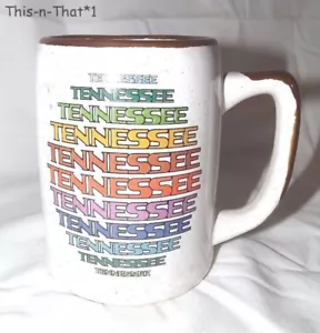 Tazza tazza grande vintage in gres Tennessee Stein - Foto 1 di 1