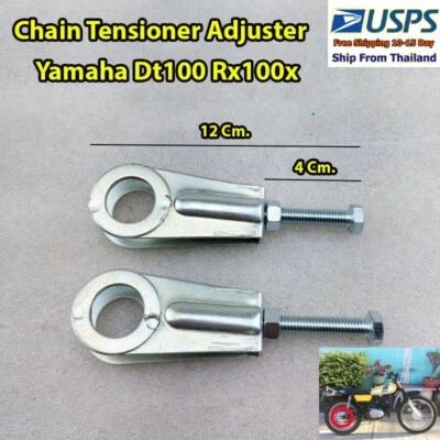 Juego Ajustador Tensor de Cadena Yamaha DT100 RX100X - Piezas de Acero Duraderas Foto 1 de 4