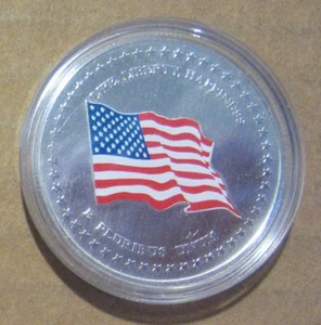 1776-2001 ESTADOS UNIDOS CELEBRAN 225 AÑOS MEDALLÓN VIDA LIBERTAD FELICIDAD - Imagen 1 de 2