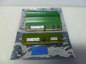 LOT OF 14 MIX BRAND MICRON/KINGSTON 8GB 1RX8 PC4-2400T ECC REG SERVER MEMORY RAM - Picture 1 of 3
