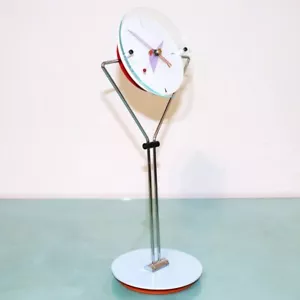 VITRA GEORGE NELSON Stil Kamin TOP Uhr DESIGN Vintage MEMPHIS Stil RESTAURIERT - Bild 1 von 24