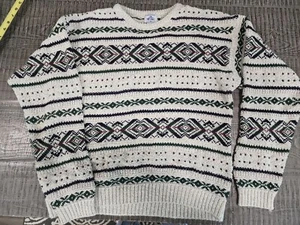 Vintage Mervyns Cambridge Classics Men's Knit Sweater Multicolor Sz M - Picture 1 of 3