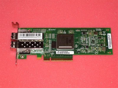 SUN QLOGIC SANBlade 8GB FC DualPort PCIe HBA QLE2562-SUN 371-4325 w/ SFP 8Gbe - Image 1 of 4