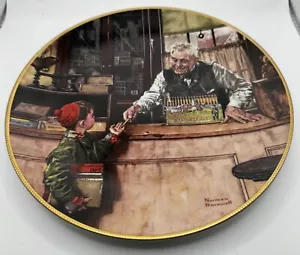 Norman Rockwell Back To School Limited Edition Plate No 4601C 1990 w / COA - Picture 1 of 4
